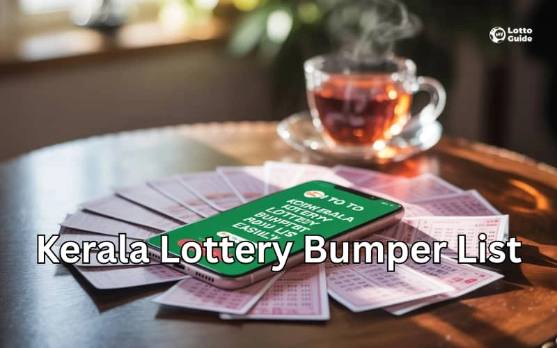 kerala lottery bumper list